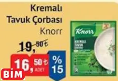 KNORR KREMALI TAVUK ÇORBASI KNORR KREMALI TAVUK ÇORBASI